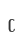 c