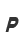 p