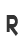 R