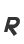 r