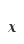 x