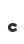 c