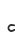 c