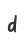 d