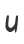 U