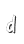d