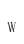 w