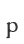 p