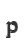 p