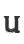 U