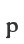 p