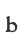b