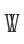 w