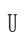 U