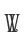 W