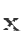 X