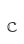 c