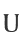 U