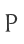 P
