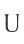 U
