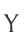 Y