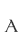 a