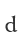 d