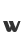 w
