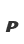 p