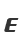 E