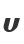 U