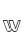 w