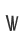 w