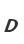D