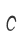 c