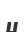 u