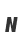N