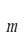 m