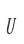 U