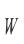 W