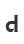 d