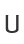 U