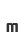 m