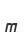 m