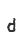 d