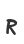 R