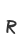 R