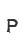 P