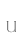 u