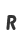 R